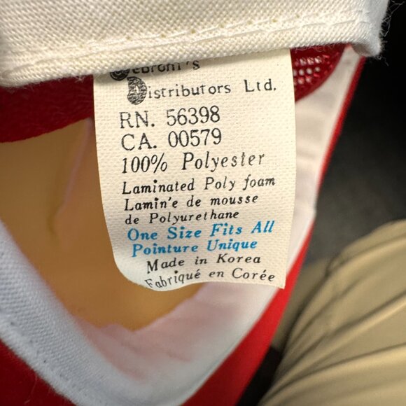 Vintage NWOT OLD DUTCH Chips Canada Mesh Snapback Trucker Foam Hat Cap - Picture 3 of 4